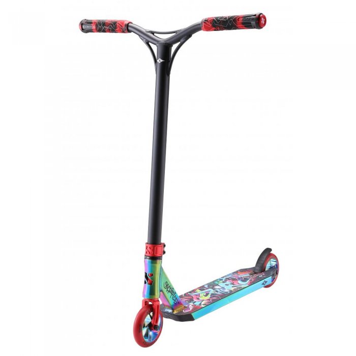 Trotineta Sacrifice Scooters Flyte 115 V2 Neochrome Red Graffiti