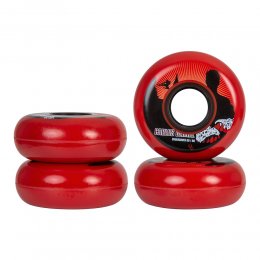 Set 4 roti agresive Undercover Carlos Bernal Movie 60mm/90a Black/Red