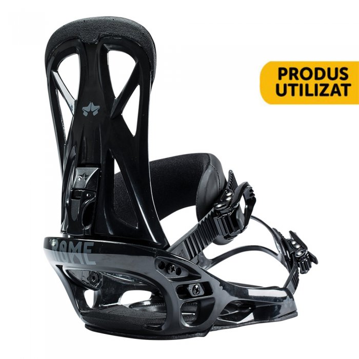 Legaturi snowboard Rome United Black M/L 22/23 - produs utilizat
