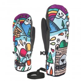 Manusi Level Vertigo Teen Mitt Logos