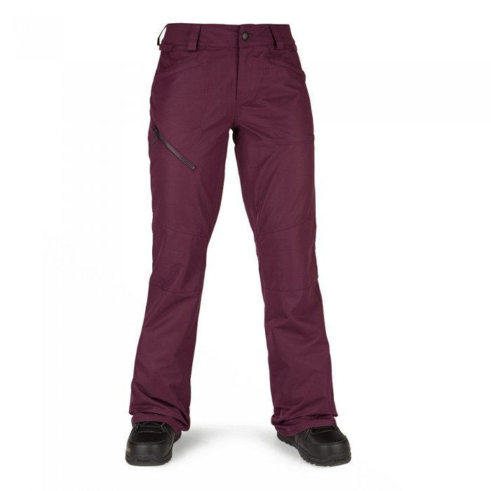 Pantaloni Volcom Hallen Merlot W21