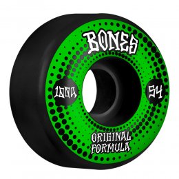 Set 4 roti Skateboard Bones Originals 54mm 100a V4 Wide