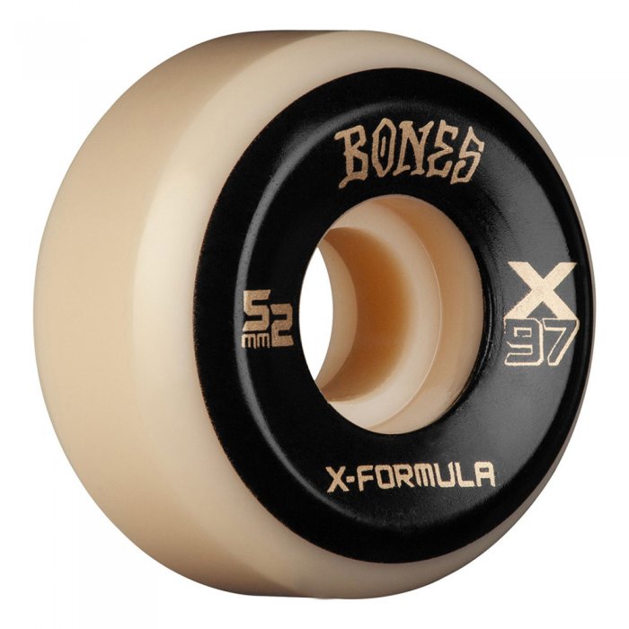 Set 4 roti Skateboard Bones X-Ninety-Seven 52mm 97A V5 Sidecut