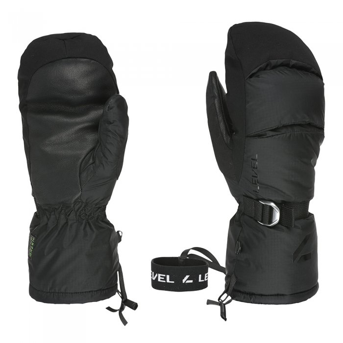 Manusi Level Yeti Mitt Black