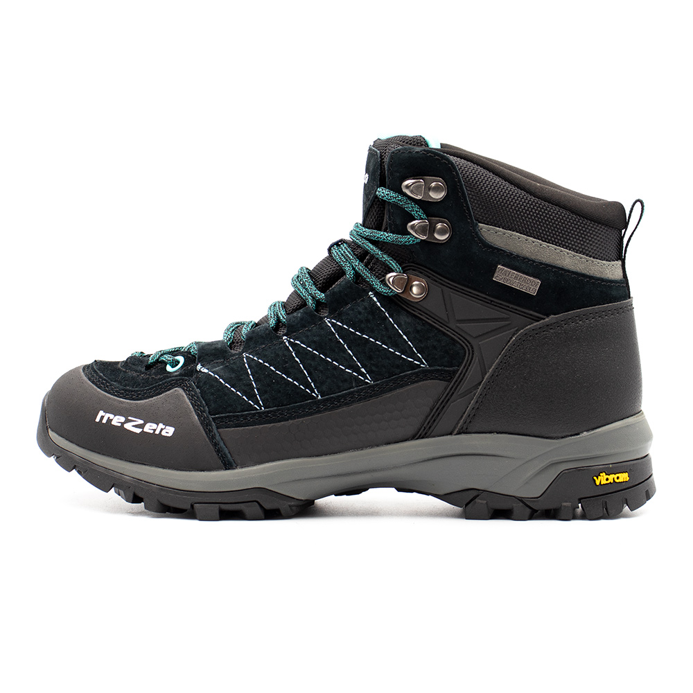 トレベシア 8号 80cm Bocanci Trezeta Argo W WP Black/Turquoise - Skates.ro