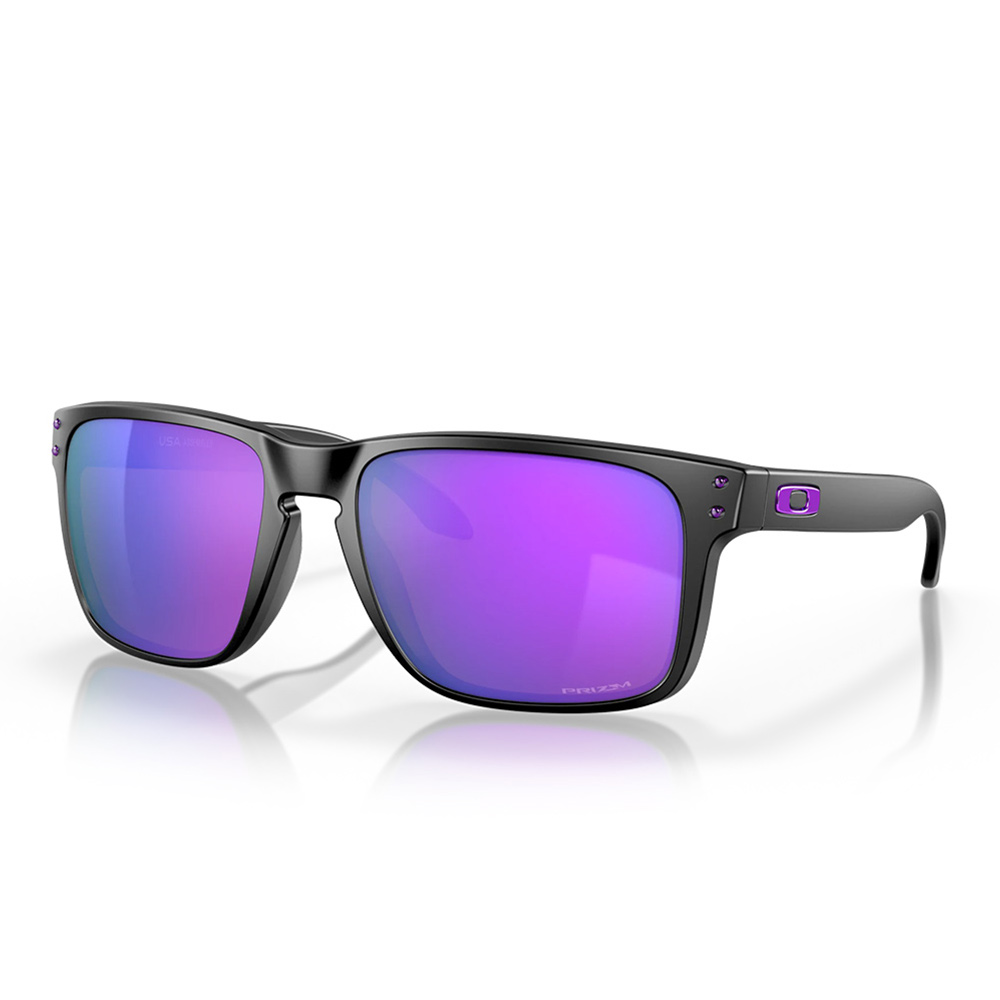 OAKLEY オークリー HOLBROOK XL OO9417-0459 Oakley Holbrook XL Occhiali - Matte Black/Prizm Ruby