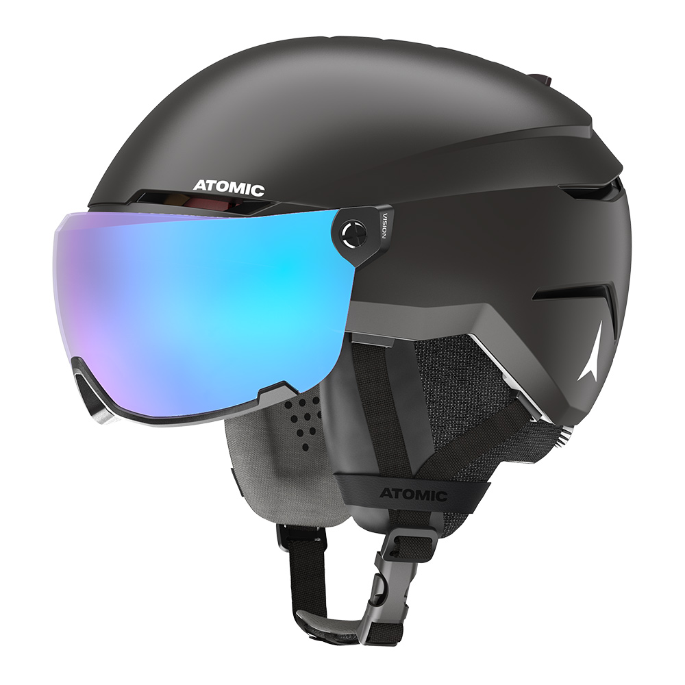 Casca Atomic Savor Visor Stereo Black - Skates.ro