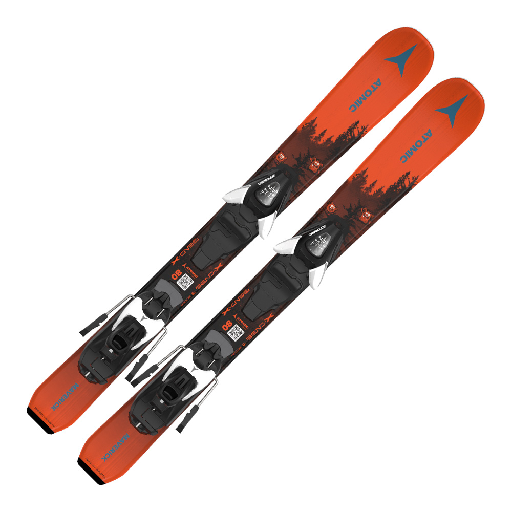 Schiuri Atomic Maverick JR 70-90 + legaturi C 5 GW Orange/Black 24