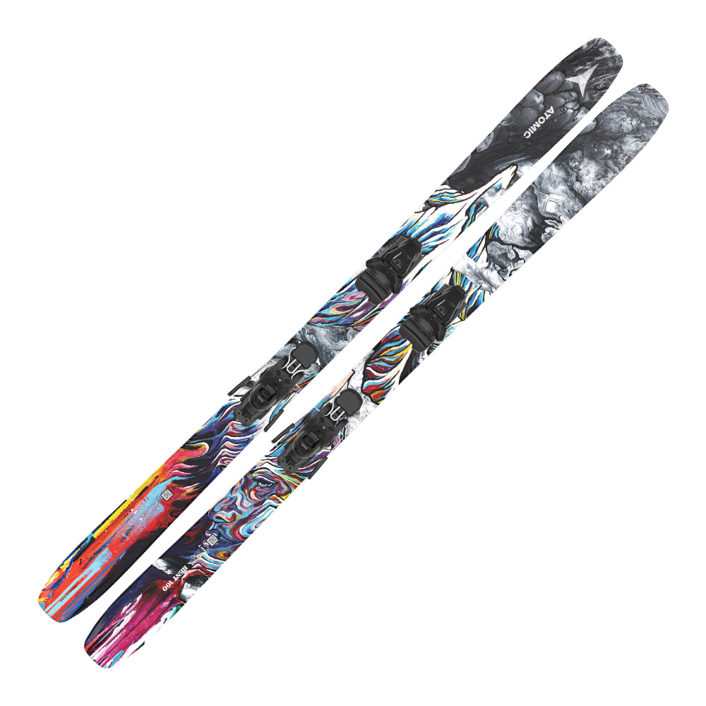スキー 24 atomicBENT120 184 26atomicSTRIVE14 Schiuri Atomic Bent 100 + legaturi Strive 12 GW Black/Multicolor