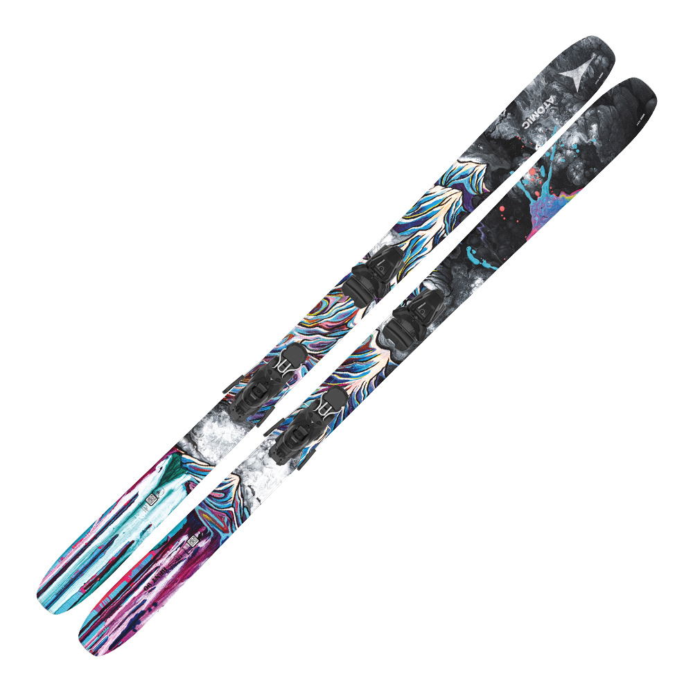 Schiuri Atomic Bent 90 + legaturi Strive 12 GW Black/Multicolor 24