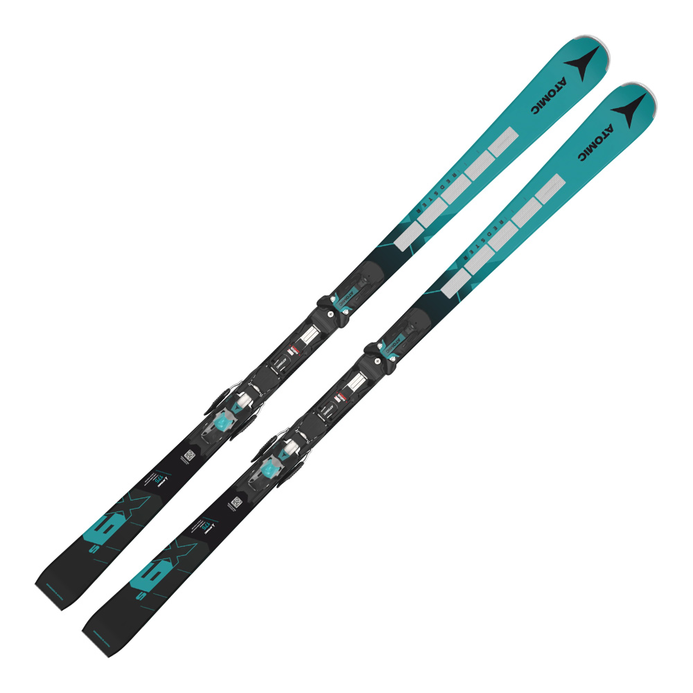 Schiuri Atomic Redster X9S Revoshock S + legaturi X 12 GW Teal