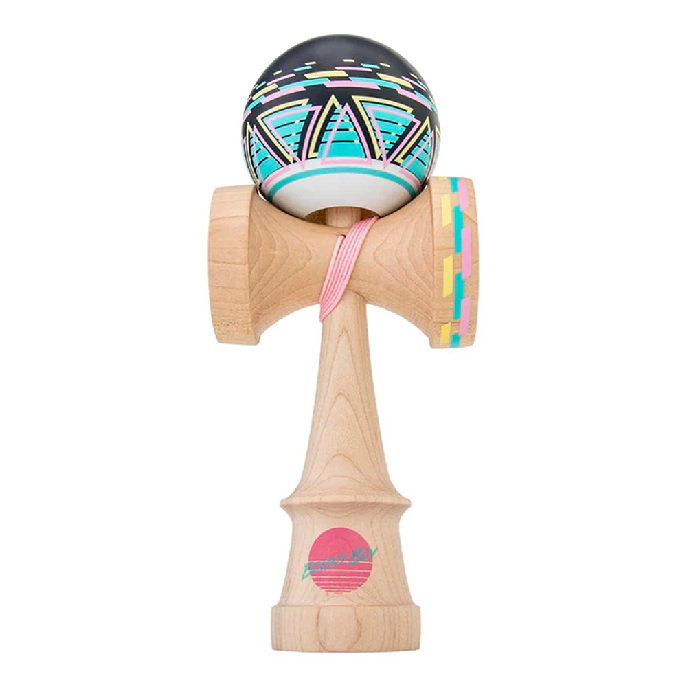 Kendama USA Pro Model Jet Shape Benjamin Brian Silk 80s - Skates.ro