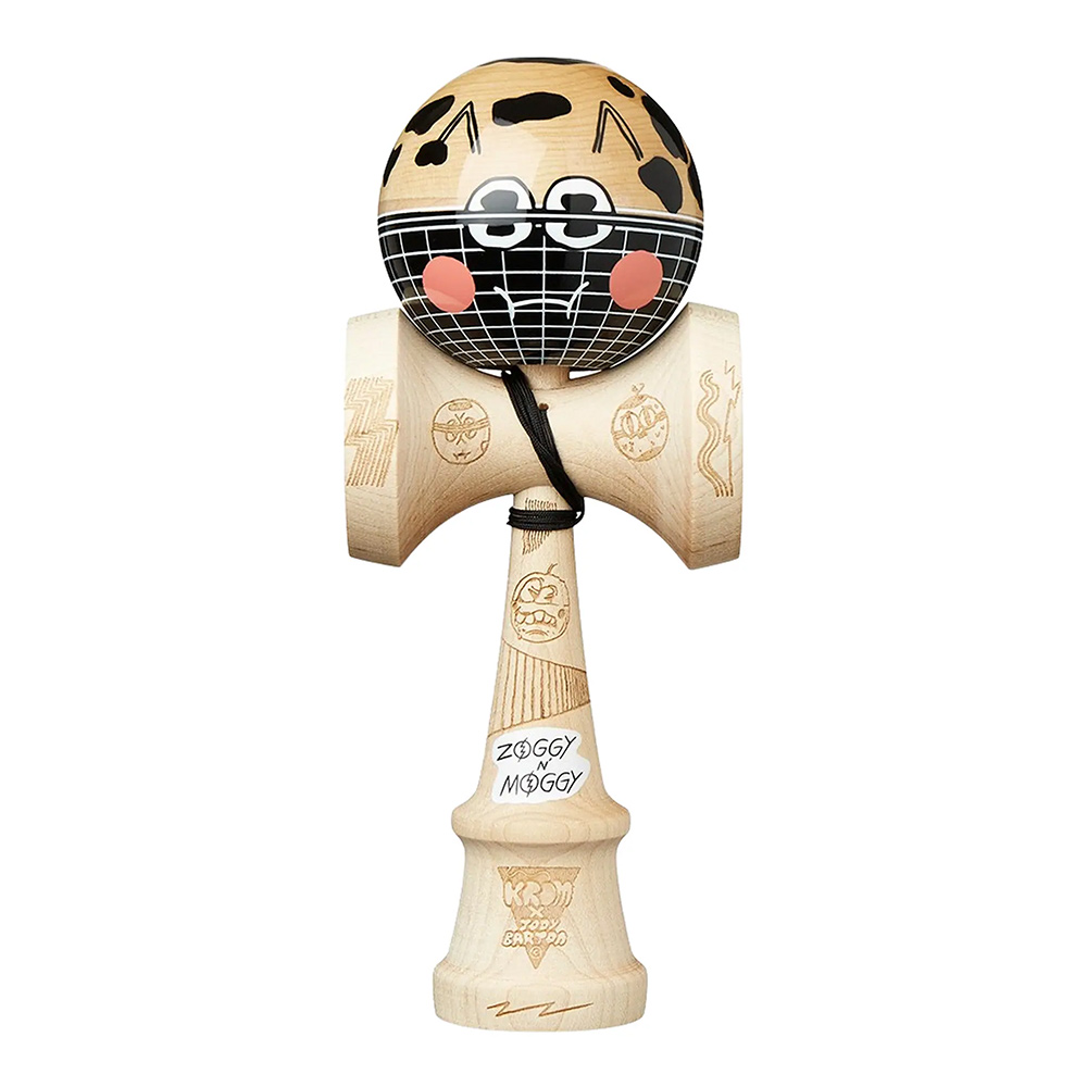 BEMOメタルコレクションZOJE No.1 ALEXANDER THIEMER Krom Kendama x Jody Barton Zoggy N' Moggy MOG Wave Sticky Clear