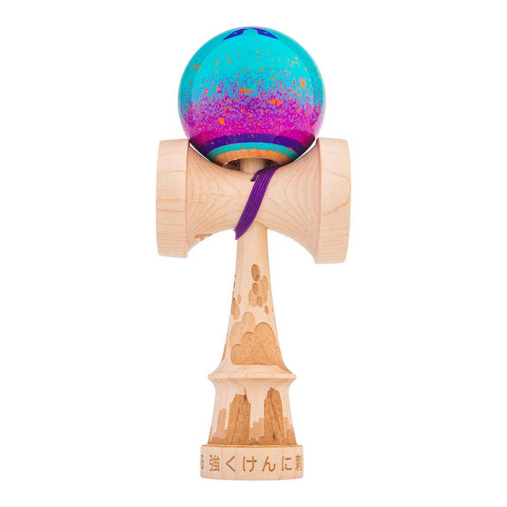 Kendama USA Pro Model Luna Shape Kenyatta Williams V2 Superstick