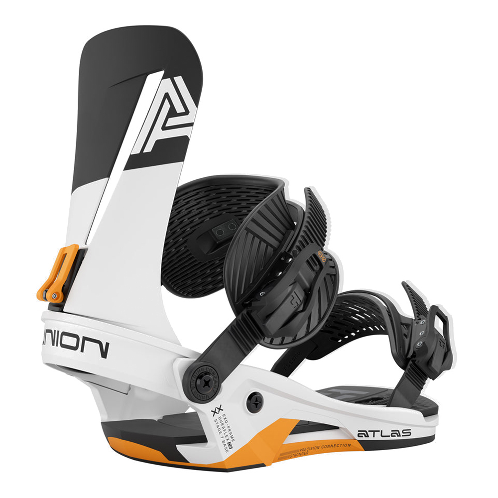 Legaturi snowboard Union Atlas White/Orange 25/26 - Skates.ro