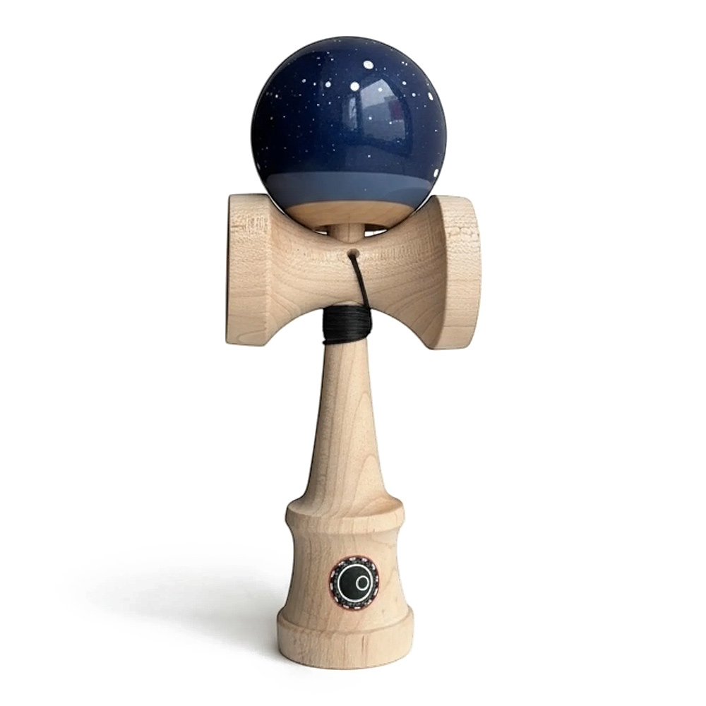 by GLAD Hand GOODLIGHT VELVET ケンコバ RUDO Kendama Okendama Splatter Revo Glaze Pearl Night Blue - Skates.ro