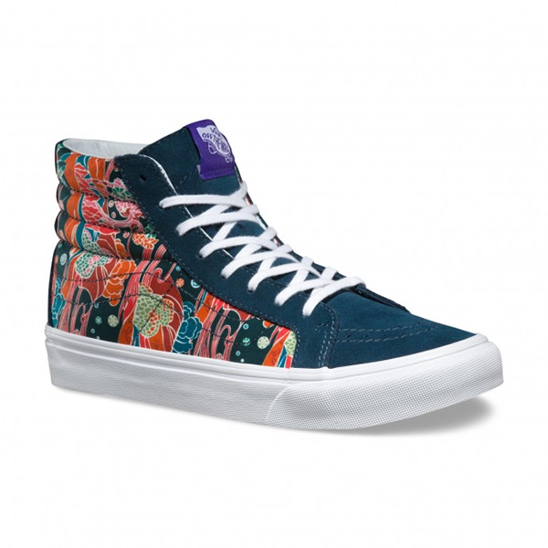 Shoes Vans Sk8-Hi Slim Liberty Sea Floral