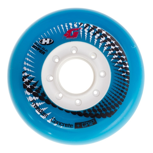 Set 4 Roti Hyper Concrete +G LTD Blue/White 80mm/84a
