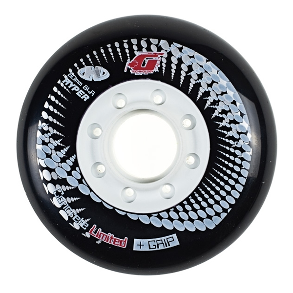 Set 4 Roti Hyper Concrete +G LTD Negre 80mm/84a