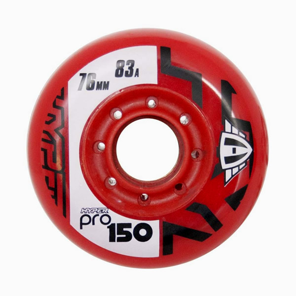 Set 4 Roti Hyper PRO150 Rosii 76mm/83a