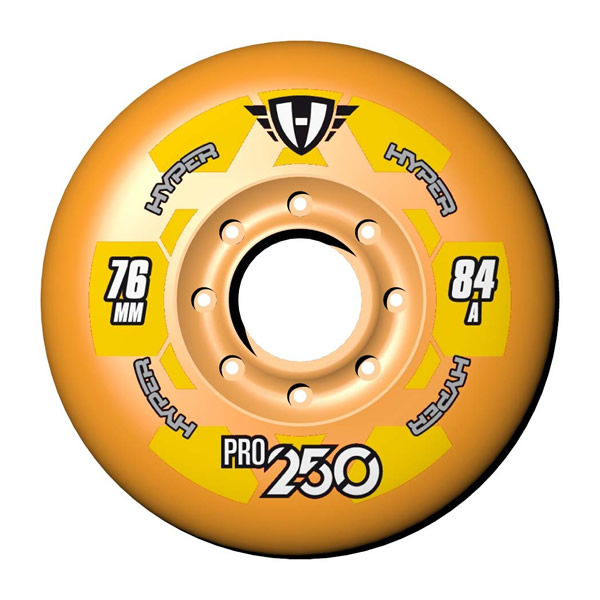 Set 4 Roti Hyper PRO250 Oranj 76mm/84a