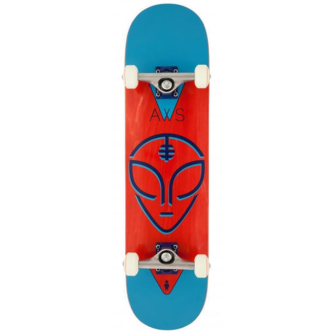 Skateboard Alien Workshop Watcher 31.82x8inch Blue/Red