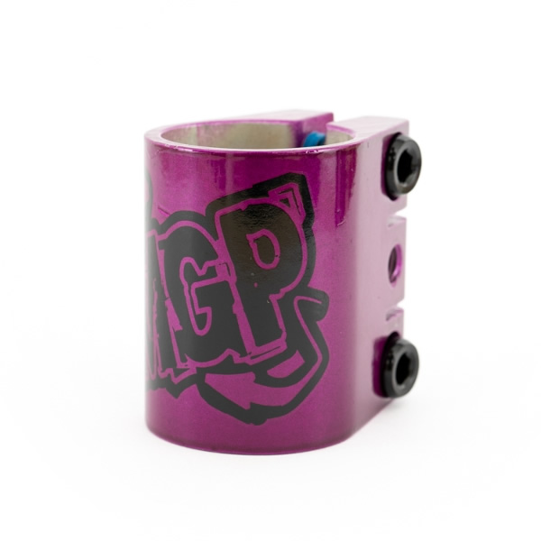 Clema ghidon trotineta MGP Triple Clamp purple