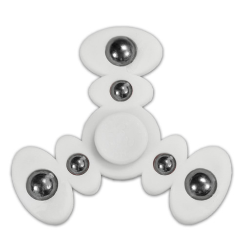 Fidget spinner Triple 8 White