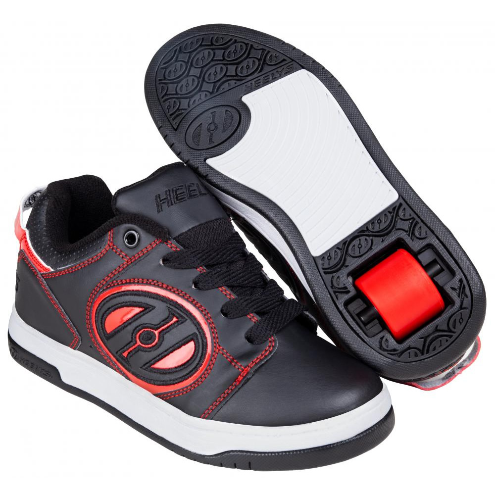 Heelys Voyager Black/Red Skates.ro