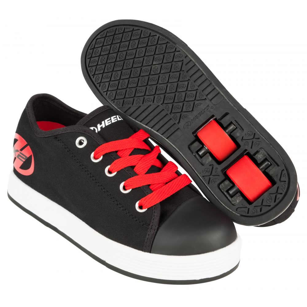 Heelys X2 Fresh Black/Red Skates.ro