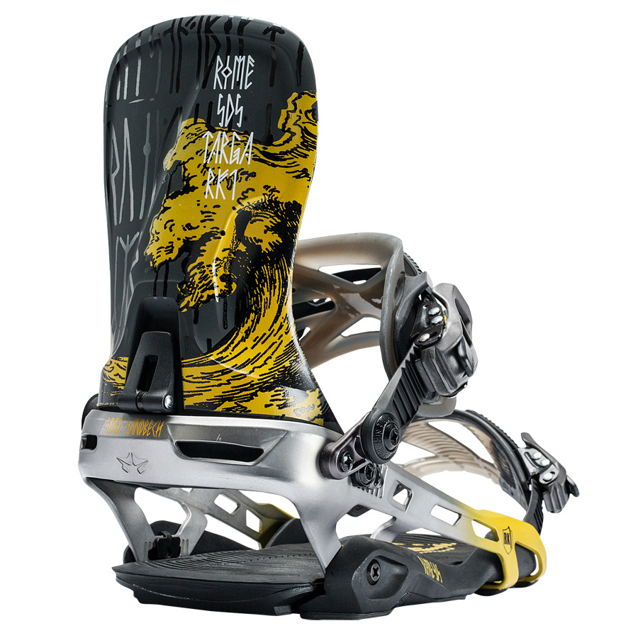 Test fixation Rome SDS Targa 2014 : fixations de snowboard pour homme