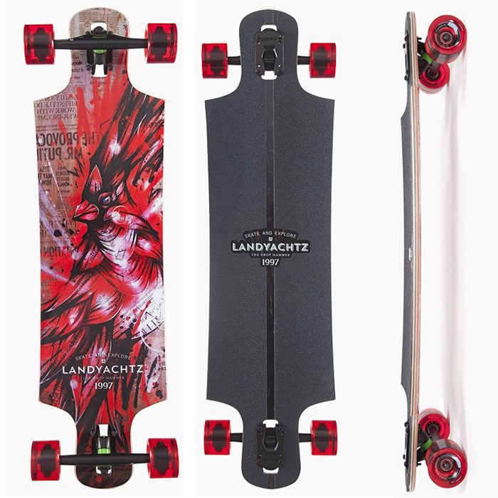 Longboard Landyachtz Maple Drop Hammer Cardinal
