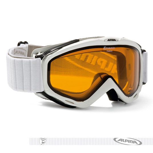 Ochelari Ski Alpina Firebird albi