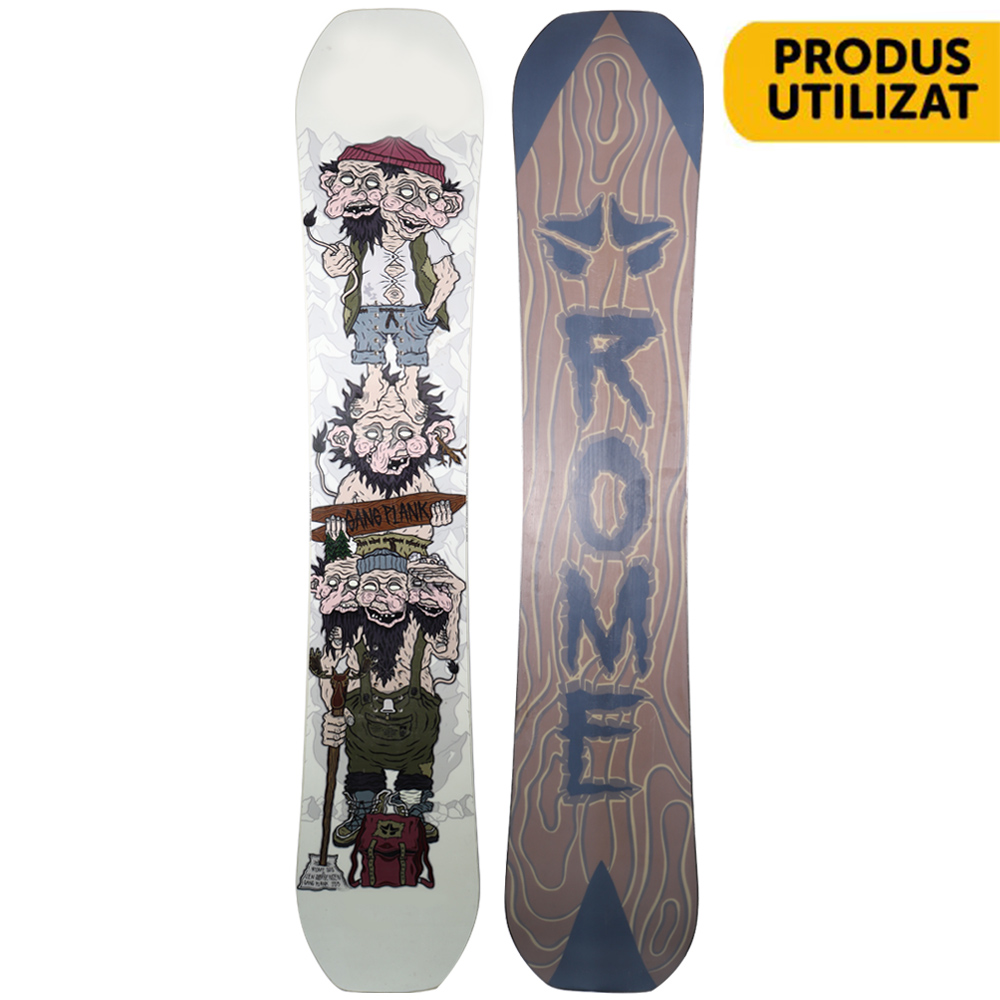 Placa Snowboard Rome Gang Plank RK1 Len 155 2020 Produs Utilizat ...