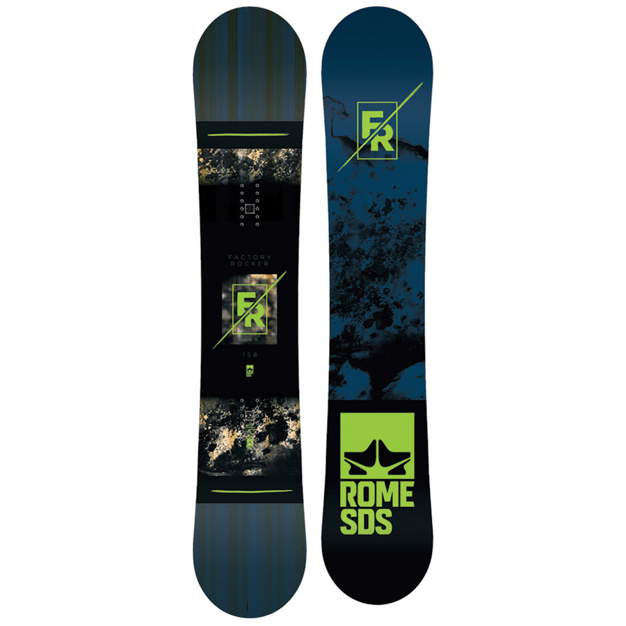 Placa snowboard Rome Factory Rocker 158 2018 - Skates.ro