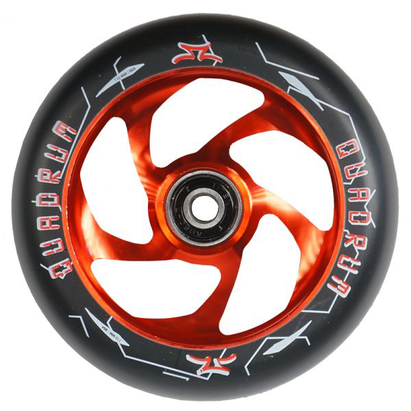 Roata Trotineta AO Quadrum 110mm Red + Abec 7