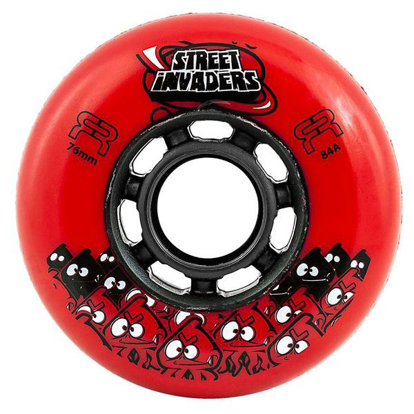 Set 8 Roti FR Street Invaders Rosii 76mm/84a