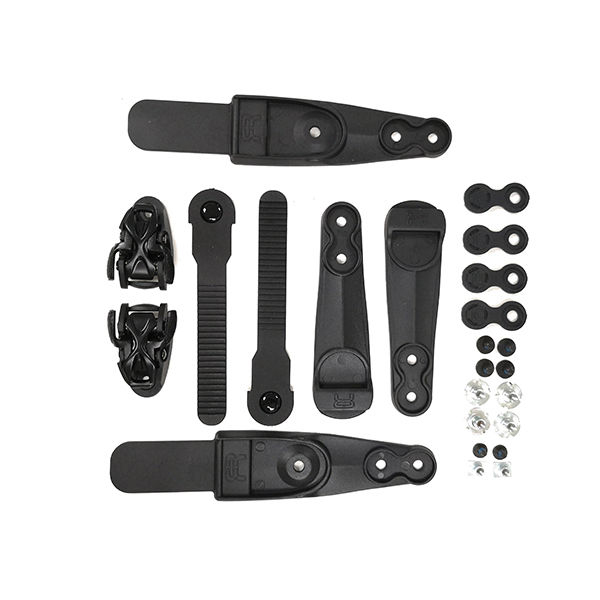 Set Double Strap FR Black