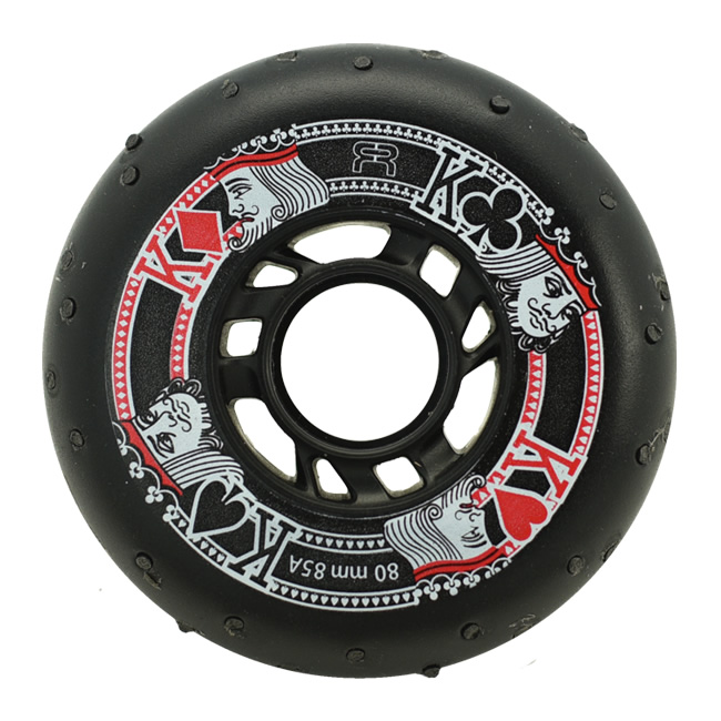 Set 8 Roti FR Street Kings Sparkling black 80mm/85a