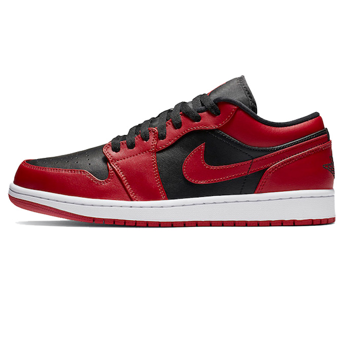 Shoes Nike Air Jordan 1 Low Black/Black/Gym Red
