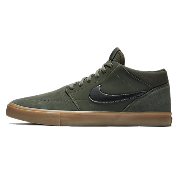 Shoes Nike SB Solarsoft Portmore II Mid Sequoia/Gum Medium Brown/Black