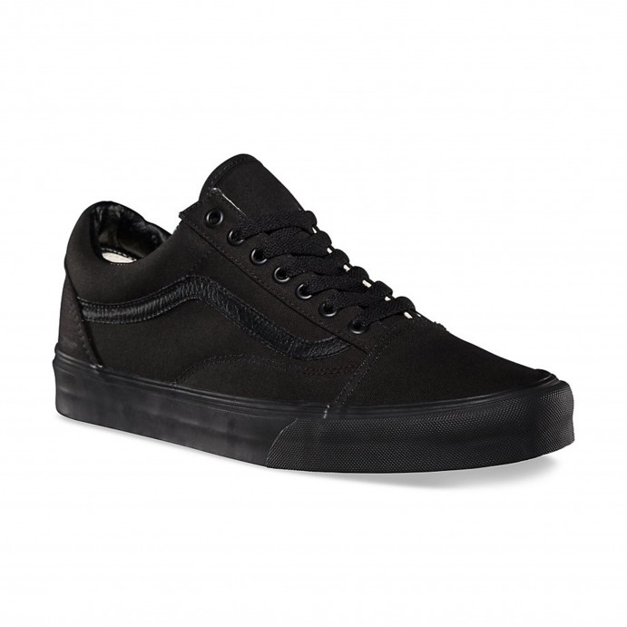 Shoes Vans Old Skool Black/Black canvas